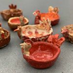 School activity pottery