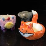 School activity pottery